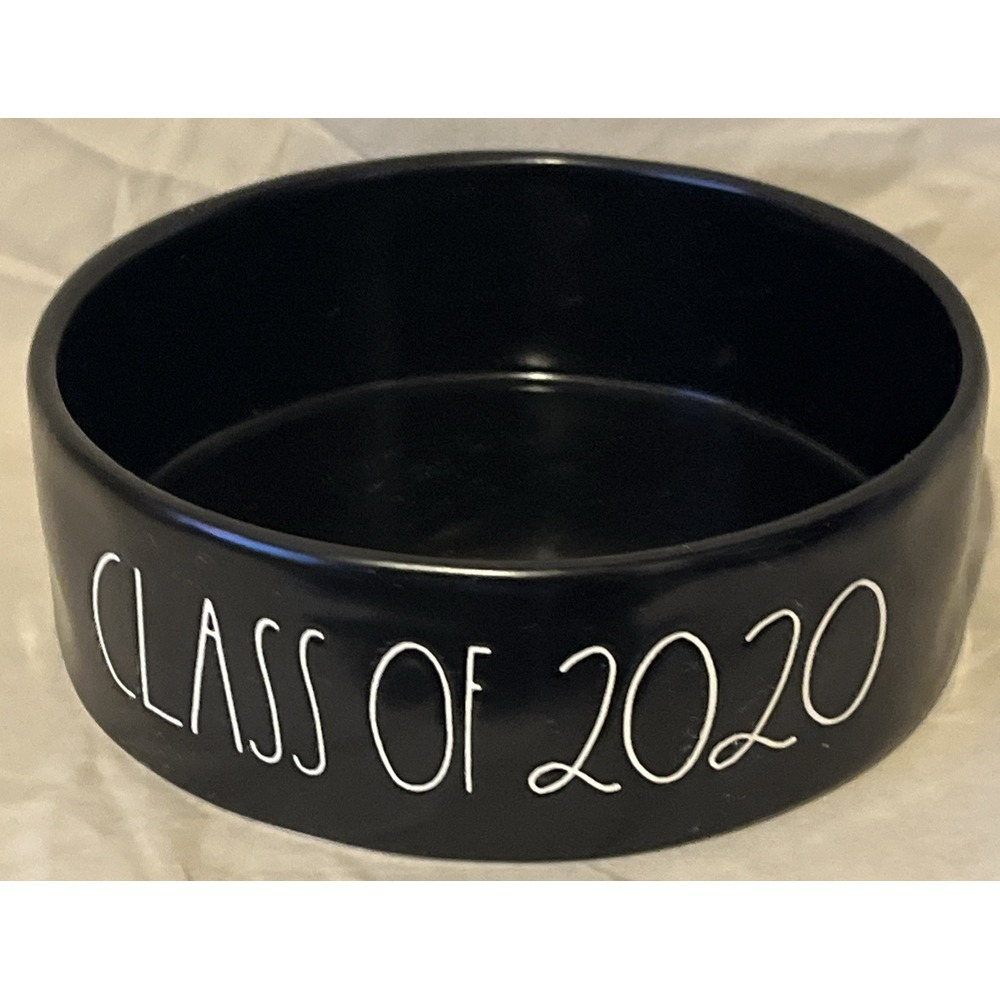 Rae Dunn Class Of 2020 Bowl Black